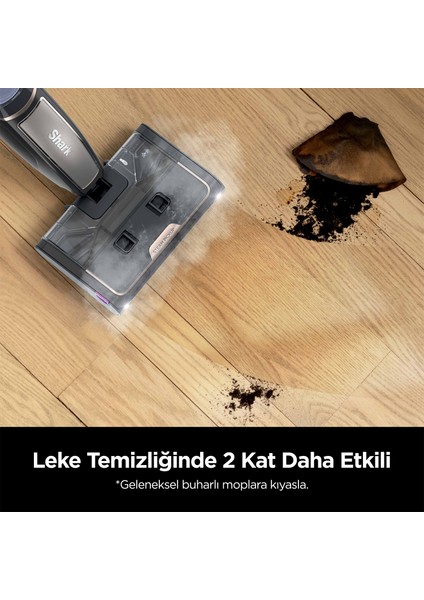 Steampickup 3-In-1 Sert Zemin Buharlı Temizleyici