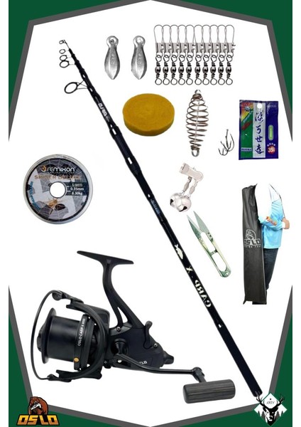 Carp-X 8000 Oslo Carp-X 360CM 3,5lbs Sazan Olta Seti