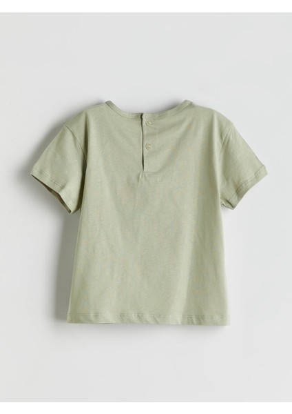 Yeni Sezon Baskılı Pamuklu Erkek Bebek Tişört 2'li indirimleri
