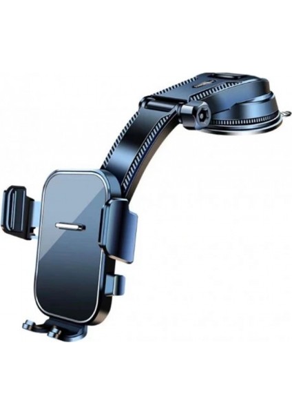 Torpido Üstü Vakumlu Araç Telefon Tutucu Ayarlanabilir Uzun Kollu