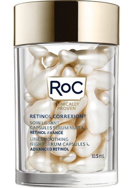 Retinol Correxion Night Serum Retinol Kırışıklık Karşıtı Gece Bakımı Kapsül Serum 30 Adet fiyatları