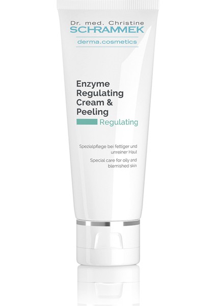 Regulating Enzyme Regulating Yağlı ve Lekeli Ciltler Için Yüz Kremi & Peeling 75 ml