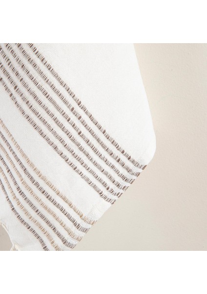 Vera Beyaz ve Kahve Mutfak Havlusu 40X60 cm fırsatları