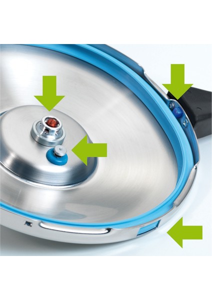 Duromatic Gümüş 8 L Düdüklü Tencere fırsatları