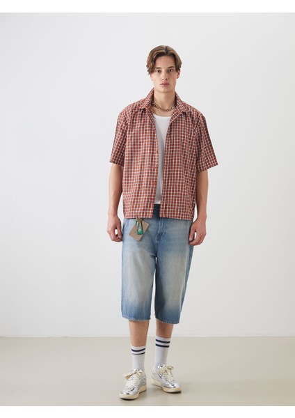 Yeni Sezon Rahat Kalıp Kısa Kollu Erkek Gömlek fiyatları