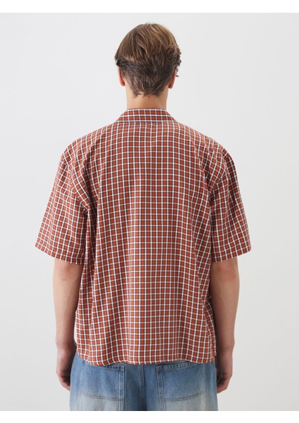 Yeni Sezon Rahat Kalıp Kısa Kollu Erkek Gömlek fırsatları