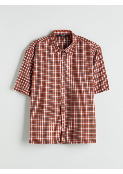 Yeni Sezon Rahat Kalıp Kısa Kollu Erkek Gömlek indirimleri