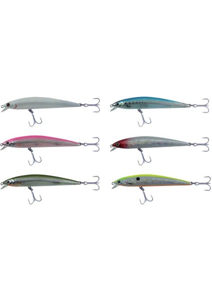 PREY110 11CM 14G Sf Sahte Balık French Bone Silver