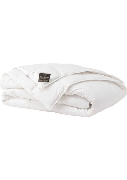 Chalet Beyaz Pamuklu King Size Yorgan 215 x 235 cm