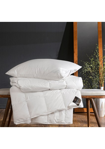 Chalet Beyaz Pamuklu King Size Yorgan 215 x 235 cm fiyatları