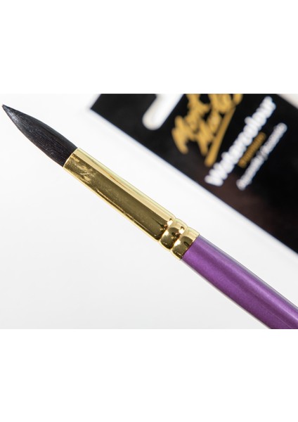 mm Sanatçı Suluboya Fırçası Premium Yuvarlak 6 modelleri