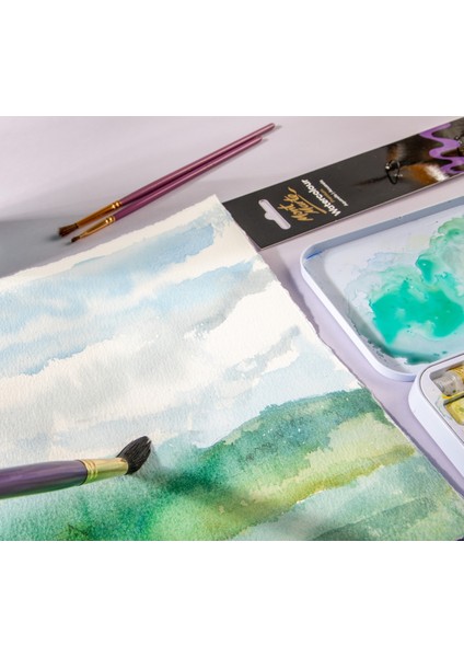 mm Sanatçı Suluboya Fırçası Premium Yuvarlak 6 fırsatları