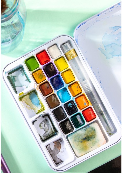 mm Sanatçı Suluboya Fırçası Premium Yuvarlak 6 indirimleri