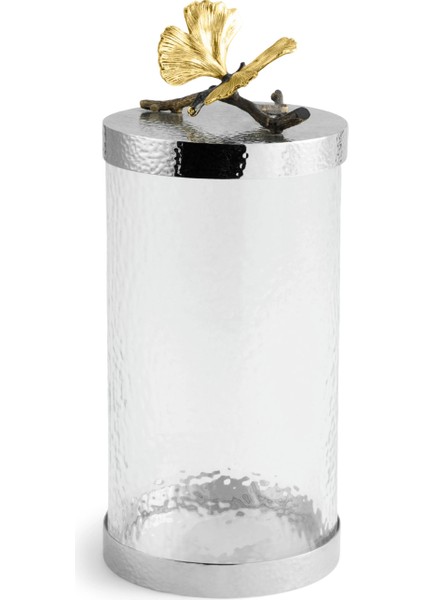 Butterfly Gingko Cam Kavanoz L