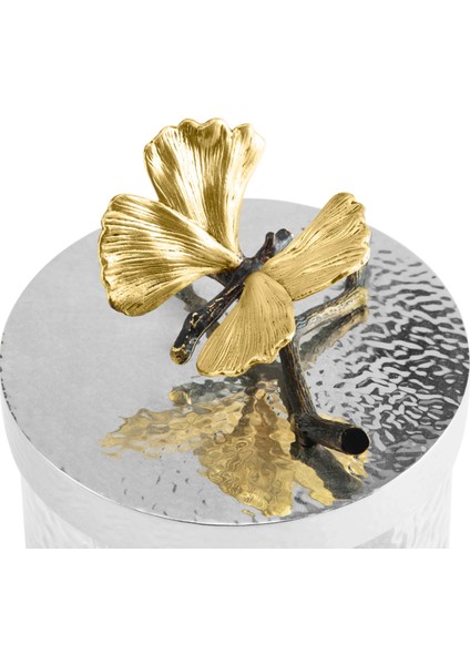 Butterfly Gingko Cam Kavanoz L indirimleri