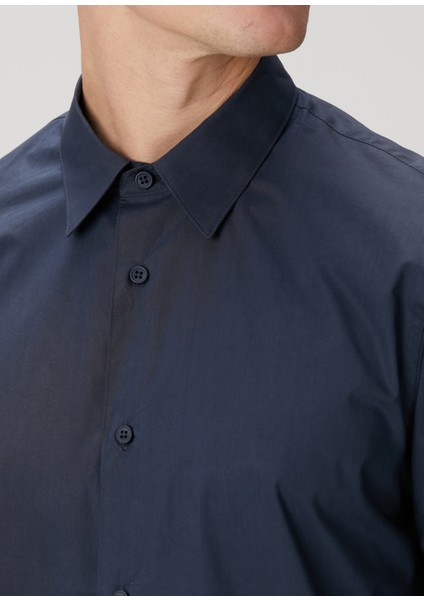 Lacivert Oversized Poplin Gömlek indirimleri