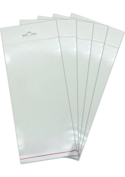 12*30 Sedefli Askılı (Askı Kısmı Beyaz) Bantlı OPP (Parlak-Şeffaf) Jelatin 1000 Adet fiyatları