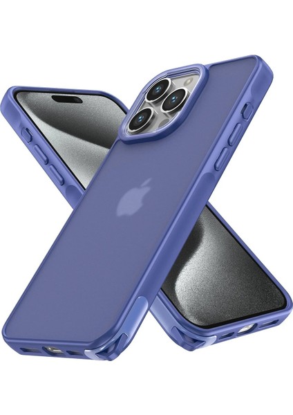 Newface iPhone 14 Pro Kılıf Elegant Kapak - Açık Mavi