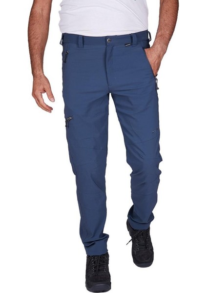 Taktikal Outdoor Pantolon - Su Itici Kumaş - Kargo Cepli - Strech - Indigo