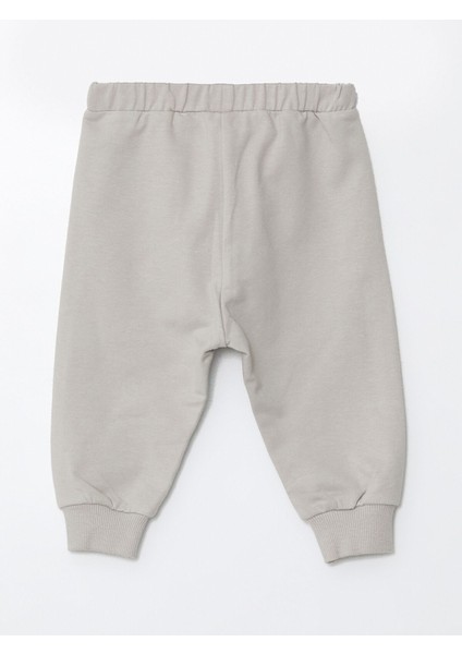 Yeni Sezon Beli Lastikli Basic Erkek Bebek Eşofman Alt 2'li fırsatları
