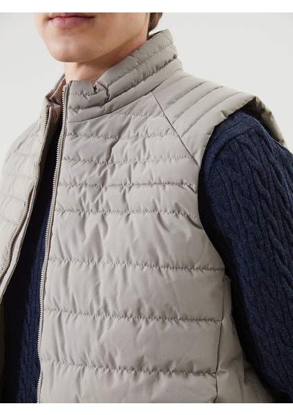 Yeni Sezon Standart Kalıp Dik Yaka Erkek Şişme Yelek modelleri