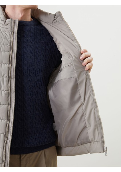 Yeni Sezon Standart Kalıp Dik Yaka Erkek Şişme Yelek fırsatları