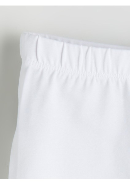 Yeni Sezon Beli Lastikli Kız Çocuk Pijama Alt 2'li modelleri