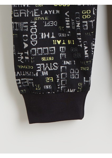 Yeni Sezon Beli Lastikli Erkek Çocuk Pijama Alt 2'li modelleri