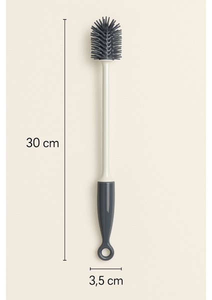Silikon Şişe Temizleme Fırçası Biberon Fırçası 30 cm modelleri