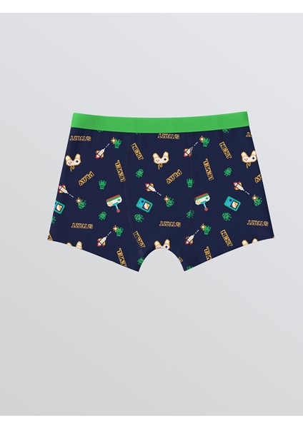 Yeni Sezon Desenli Erkek Çocuk Boxer 3'lü fiyatları