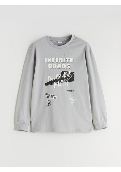 Yeni Sezon Bisiklet Yaka Erkek Çocuk Tişört