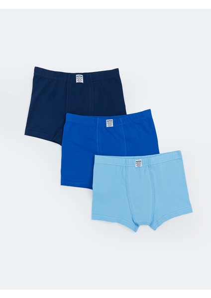 Yeni Sezon Basic Erkek Çocuk Boxer 3'lü