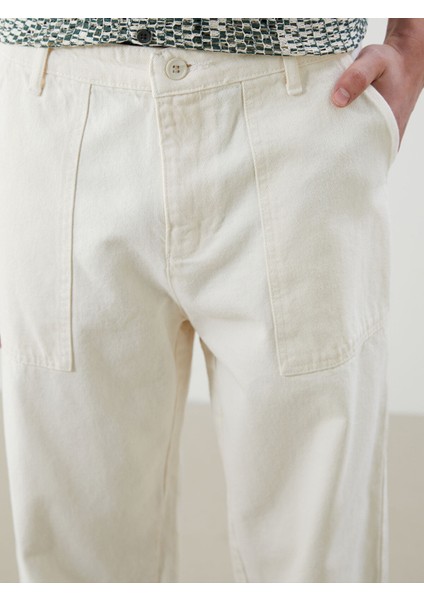 Yeni Sezon Standart Kalıp Gabardin Erkek Pantolon modelleri