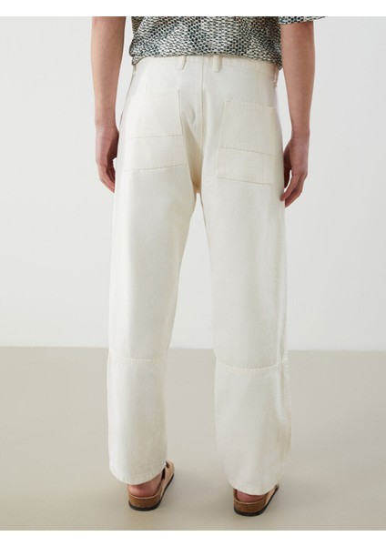 Yeni Sezon Standart Kalıp Gabardin Erkek Pantolon fırsatları