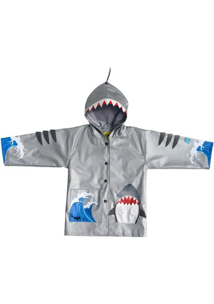 Köpek Balığı Çocuk Yağmurluk 3 Yaş