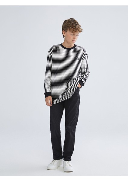Yeni Sezon Bisiklet Yaka Çizgili Uzun Kollu Erkek Çocuk Tişört fiyatları