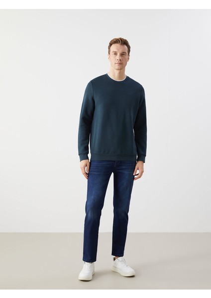 Yeni Sezon Bisiklet Yaka Uzun Kollu Erkek Sweatshirt fiyatları
