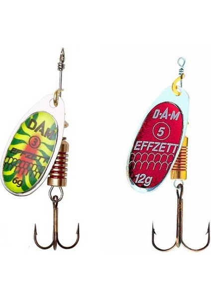 Effzet Standard Spinner 4 gr #2 Kaşık Reflex Red