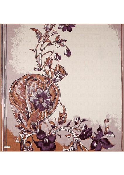 Vizon Derya Desen Twill Ipek Eşarp modelleri