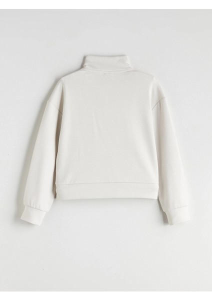 Lcw Kids Bej Dik Yaka Kız Çocuk Eşofman Takımı indirimleri