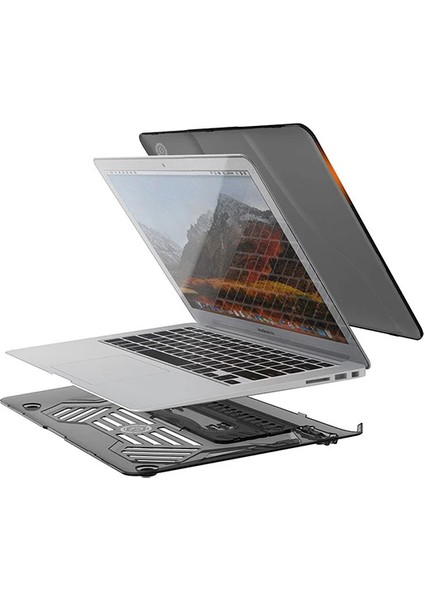 Ally Macbook Air 13 2018 A1932 Portatif Alt Üst KILIF+ÇANTA-(1903) indirimleri
