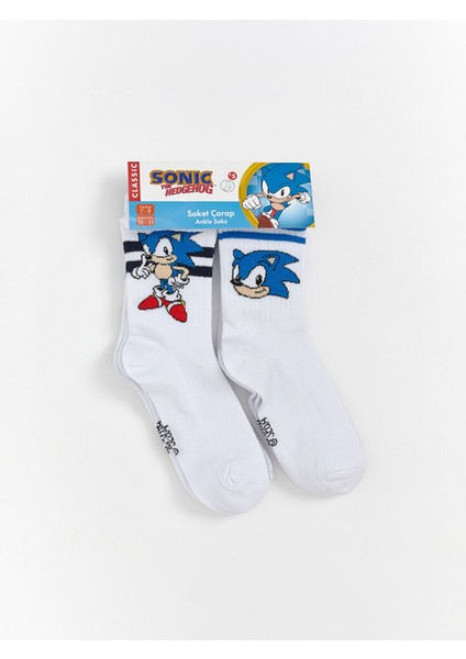 Yeni Sezon Sonic Desenli Erkek Çocuk Soket Çorap 5'li fiyatları