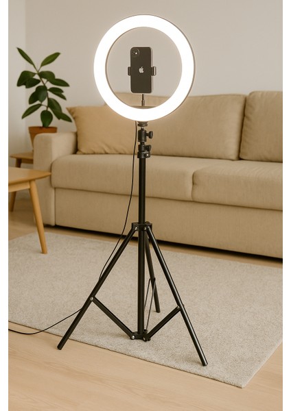 Profesyonel Ayarlanabilir Tripod Işık Standı – Alüminyum Gövde, Katlanabilir ve Evrensel Uyumlu
