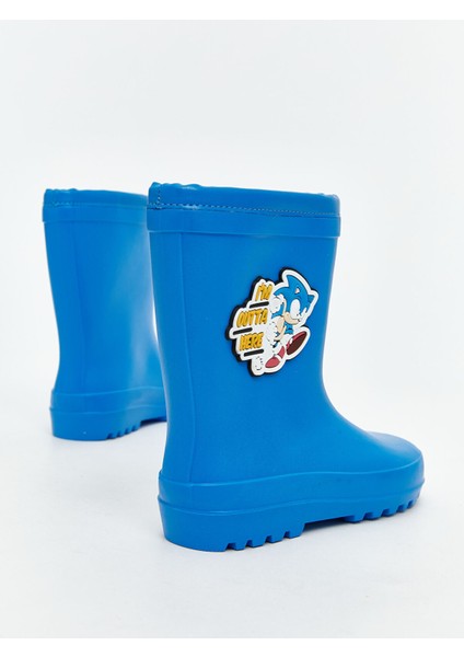 Yeni Sezon Sonic Baskılı Erkek Çocuk Yağmur Botu modelleri