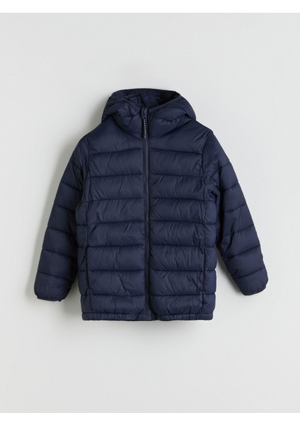 Yeni Sezon Kapüşonlu Erkek Çocuk Şişme Mont