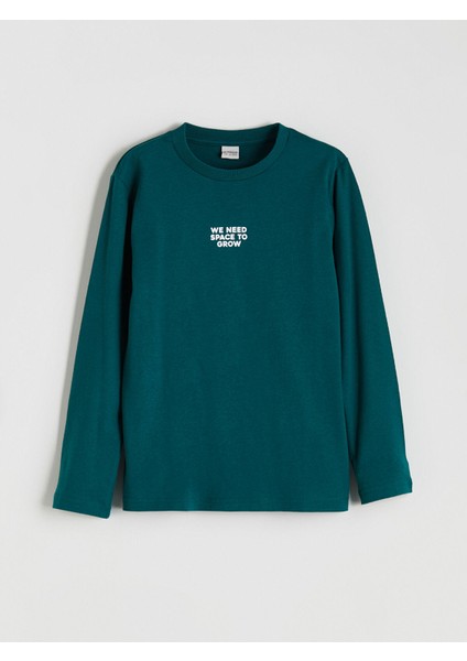 Yeni Sezon Bisiklet Yaka Erkek Çocuk Tişört