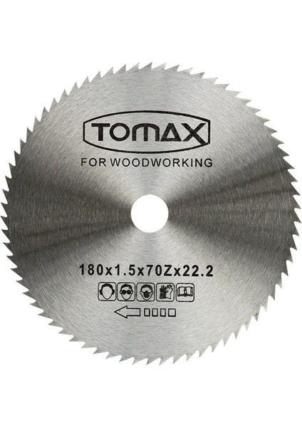 Ağaç Daire Testeresi (Elmassız) 115X1,2 Diş 80Z