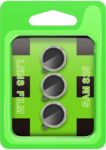 CPT05 Samsung Galaxy S25 Raze Metal Kamera Lens - Natural Grey