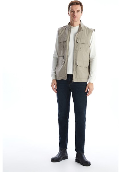 Yeni Sezon Standart Kalıp Dik Yaka Erkek Avcı Yeleği fiyatları