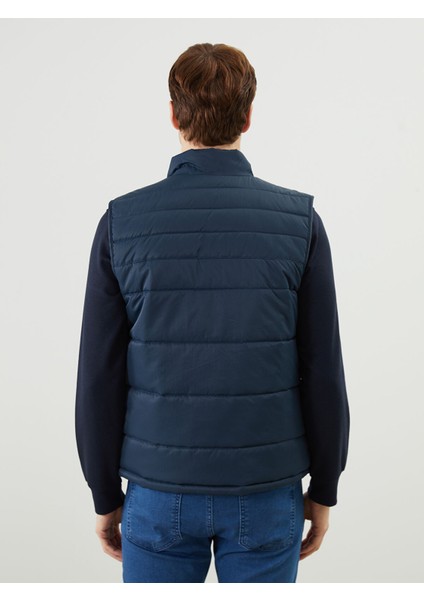 Yeni Sezon Standart Kalıp Dik Yaka Erkek Şişme Yelek indirimleri